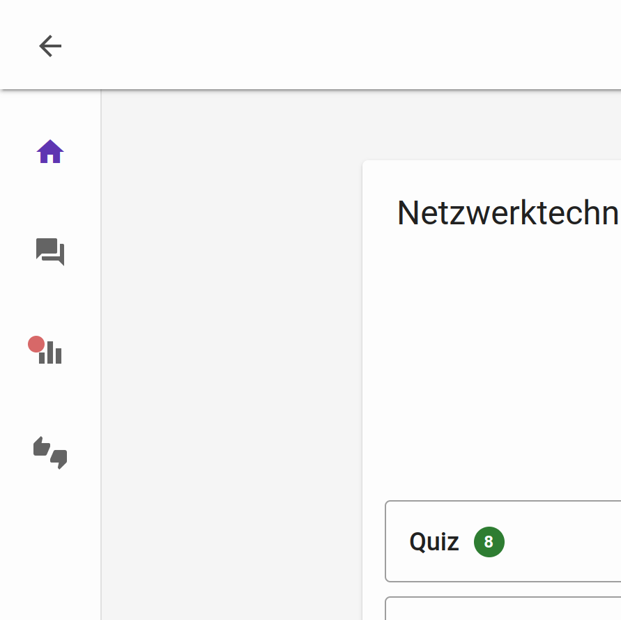 Navigationsleiste auf Desktop-Geräten